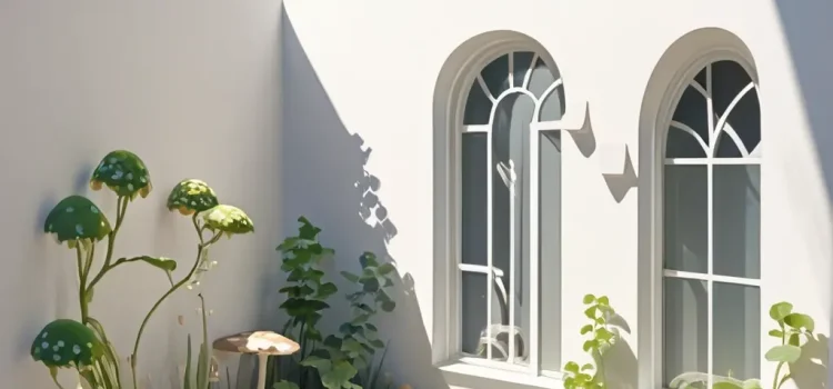 Грибы и тени: как Designing теневых садов для южных окон и узких дворов