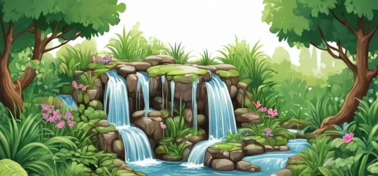 Водопады и ручейки: как правильно спроектировать декоративный водоём